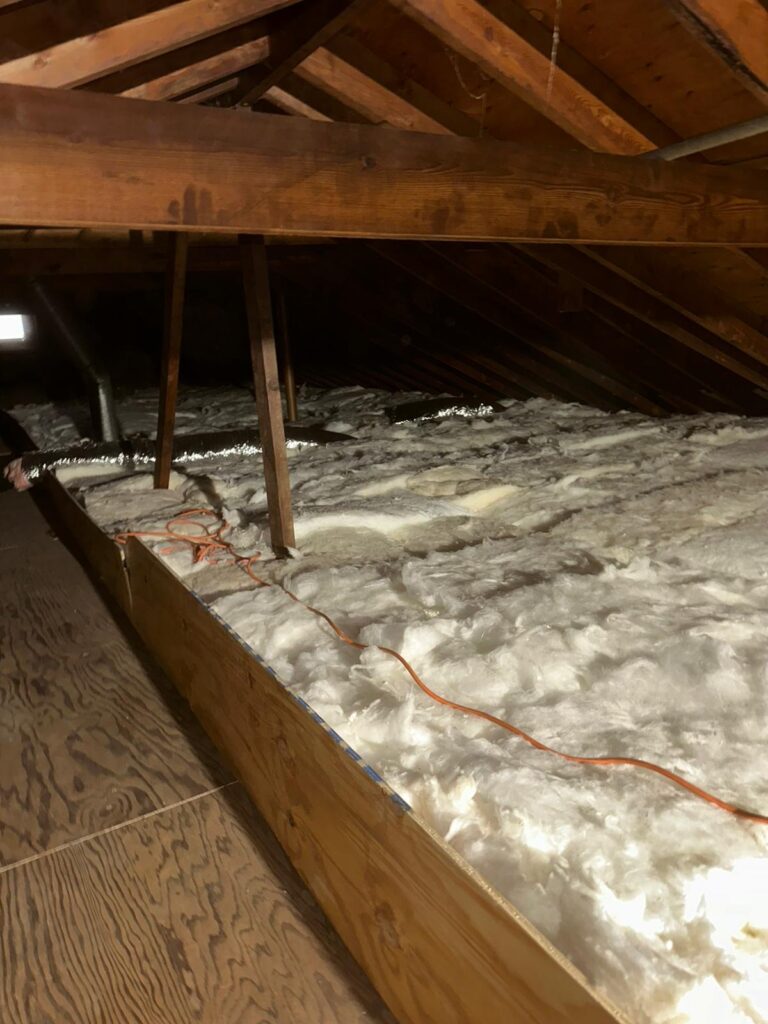fiberglass attic insulation beside platform nj